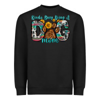Black kinda busy being a dog mom Heavyweight Sweatshirt - Zillion Design Studio