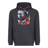 Smoke can't talk right now doing paramedic stuff Heavyweight Hoodie - MaliasSmallBusiness