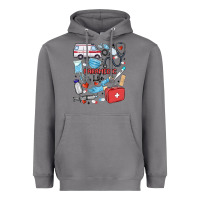 Storm can't talk right now doing paramedic stuff Heavyweight Hoodie - MaliasSmallBusiness