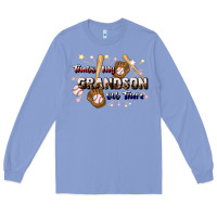 Colony Blue that's my grandson out there baseball Long Sleeve Tee - JahusDesignShop