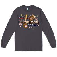 Smoke that's my grandson out there baseball Long Sleeve Tee - JahusDesignShop