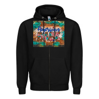 Black american babe Zipper Hoodie - Artiststas