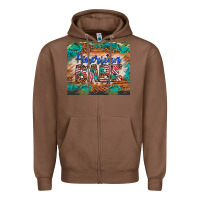 Chestnut american babe Zipper Hoodie - Artiststas