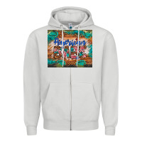 Dove Grey american babe Zipper Hoodie - Artiststas