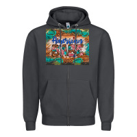 Smoke american babe Zipper Hoodie - Artiststas