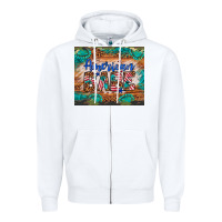 White american babe Zipper Hoodie - Artiststas