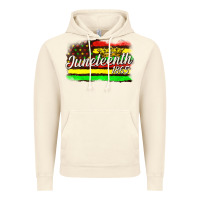 Vintage Artic juneteenth 1865 with crown flag Vintage Hoodie - texasbilliewilder
