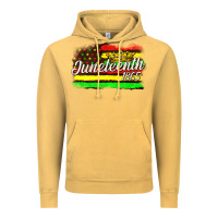 Juneteenth 1865 With Crown Flag Vintage Hoodie | Teevron