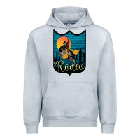 Heather Grey Rodeo Name Tag Urban Hoodie - Bettercallsaul