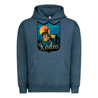 Pigment Midnight Navy Rodeo Name Tag Urban Hoodie - Bettercallsaul