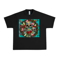 Black sugar skulls tumbler 3 Urban Heavy Tee - CTS Tumbler Store
