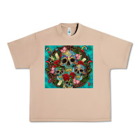 Sugar Skulls Tumbler 3 Urban Heavy Tee | Teevron