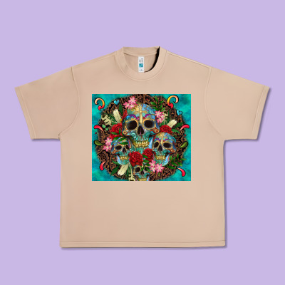 Sugar Skulls Tumbler 3 Urban Heavy Tee Designed By Cts Tumbler Store