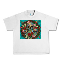 Lunar Rock sugar skulls tumbler 3 Urban Heavy Tee - CTS Tumbler Store