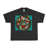 Pigment Black sugar skulls tumbler 3 Urban Heavy Tee - CTS Tumbler Store