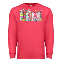 Cardinal retro groovy easter Premium Sweatshirt - MaliasSmallBusiness