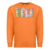Carrot retro groovy easter Premium Sweatshirt - MaliasSmallBusiness
