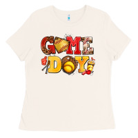 Bone game day softball Ladies Tee - AdoDesignShop