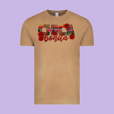 Chica Bonita Vintage Tee Designed By Texasbilliewilder