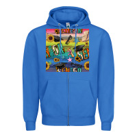 True Royal graduation seamless pattern Zipper Hoodie - BundleAndBundleShop
