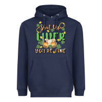 Navy shut up liver you're fine Heavyweight Hoodie - MaliasSmallBusiness