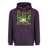 Plum shut up liver you're fine Heavyweight Hoodie - MaliasSmallBusiness