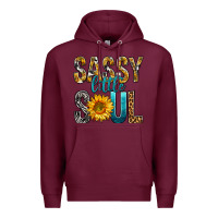 Burgundy Sassy Little Soul Premium Hoodie - BundleAndBundleShop