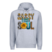 Heather Grey Sassy Little Soul Premium Hoodie - BundleAndBundleShop