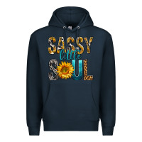 Navy Sassy Little Soul Premium Hoodie - BundleAndBundleShop