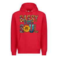 Red Sassy Little Soul Premium Hoodie - BundleAndBundleShop