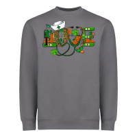 Storm st patricks day love nurse Heavyweight Sweatshirt - RanaPortraitStore