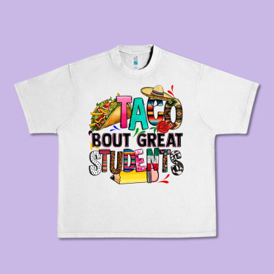 Taco Bout Great Students Urban Heavy Tee Designed By Cts Tumbler Store