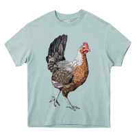 Arona American Game Chicken Heavy Core Tee - LillyAllenDesigns