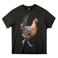 Asphalt American Game Chicken Heavy Core Tee - LillyAllenDesigns