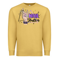 Antique Gold nail hustler Premium Sweatshirt - MaliasSmallBusiness