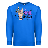 True Royal nail hustler Premium Sweatshirt - MaliasSmallBusiness