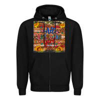 Black all american girl Zipper Hoodie - Artiststas