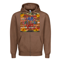 Chestnut all american girl Zipper Hoodie - Artiststas