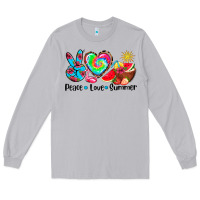 Moon Dust peace love  summer Long Sleeve Tee - AdoDesignShop