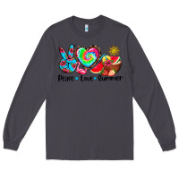 Smoke peace love  summer Long Sleeve Tee - AdoDesignShop
