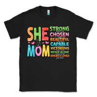 Black she is mom Classic Tee - JahusDesignShop