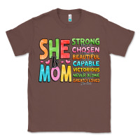Chestnut she is mom Classic Tee - JahusDesignShop