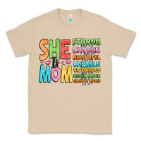 Mushroom she is mom Classic Tee - JahusDesignShop