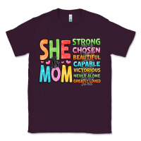 Plum she is mom Classic Tee - JahusDesignShop