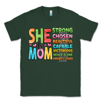 Sports Green she is mom Classic Tee - JahusDesignShop