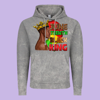 Vintage Hoodie juneteenth black king