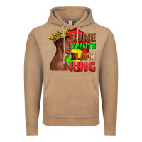 Vintage Coffee juneteenth black king Vintage Hoodie - texasbilliewilder