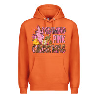 Carrot Dreaming Of A Pink Christmas Premium Hoodie - BundleAndBundleShop