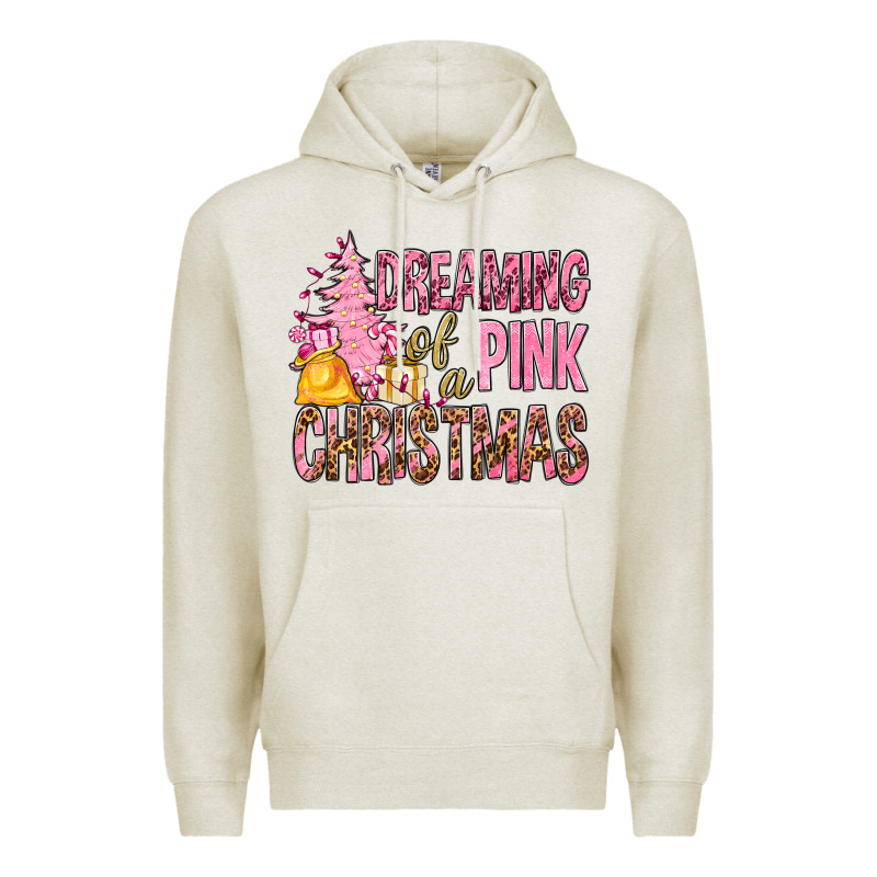 Dreaming Of A Pink Christmas Premium Hoodie by BundleAndBundleShop | Teevron