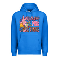 True Royal Dreaming Of A Pink Christmas Premium Hoodie - BundleAndBundleShop